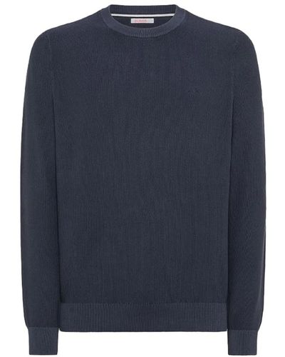 Sun 68 Navy pullover,gemütlicher sweatshirt - Blau