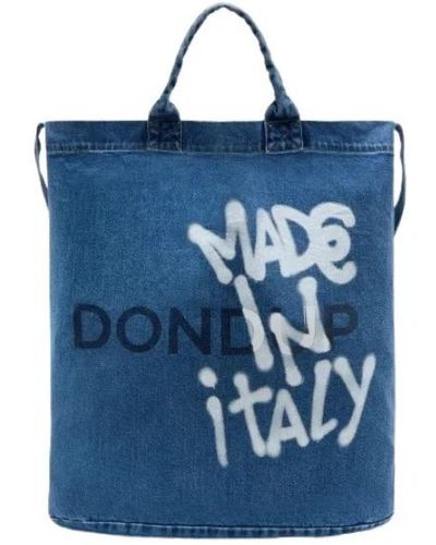 Dondup Tote Bags - Blue