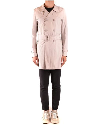 Herno Trench Coats - Pink