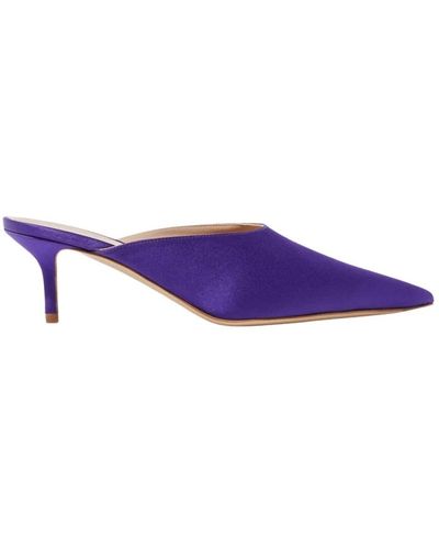 SCAROSSO Shoes > heels > heeled mules - Violet