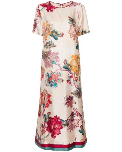 F.R.S For Restless Sleepers Maxi Dresses - Pink
