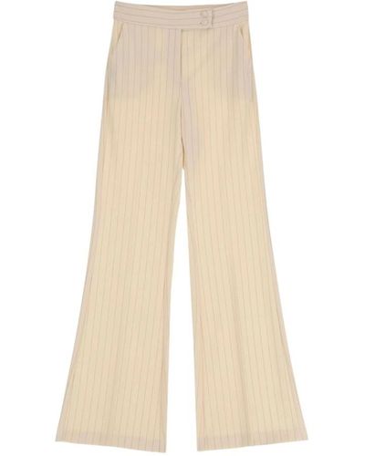 Imperial Wide Trousers - Natural