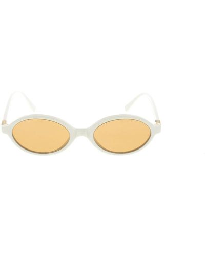 Miu Miu Stylische sonnenbrille - Weiß