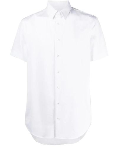 Giorgio Armani Short sleeve camicie - Bianco