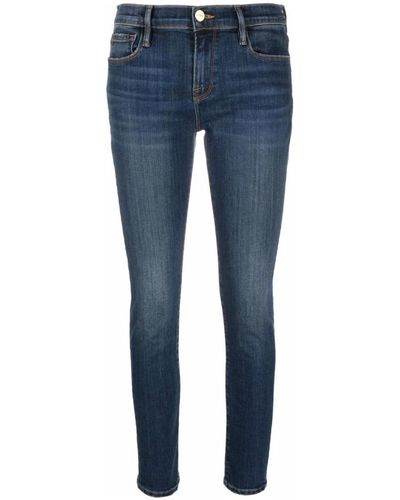 FRAME Jeans skinny alla moda - Blu