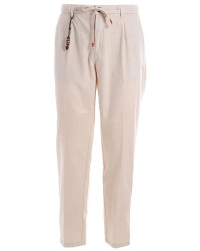 Yes-Zee Trousers > slim-fit trousers - Neutre