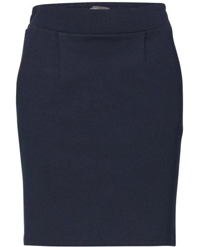Ichi Short Skirts - Blue