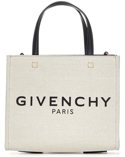 Givenchy Mini G Tote Shopping Bag - Natur