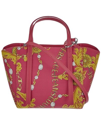 Versace Tote Bags - Red