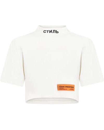 Heron Preston T-Shirts - White