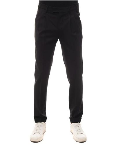 PT01 Pleated trousers - Nero