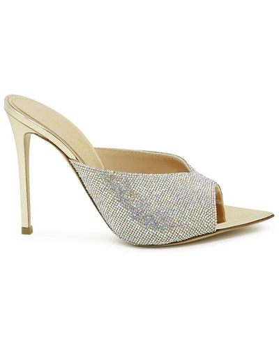 Ninalilou Shoes > heels > heeled mules - Blanc