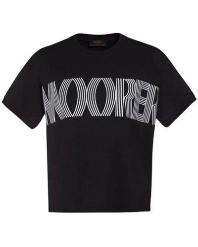 Moorer T-shirts - Negro