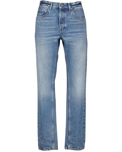 Saint Laurent Jeans > straight jeans - Bleu