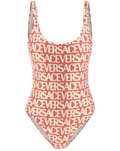 Versace Stylischer bikini badeanzug für frauen - Rot