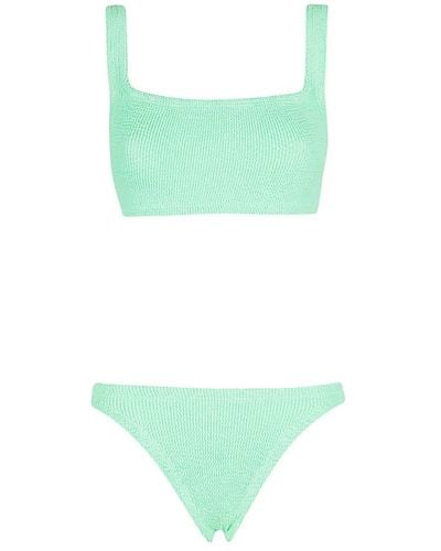 Hunza G Stilvolles bikini-set für frauen - Grün