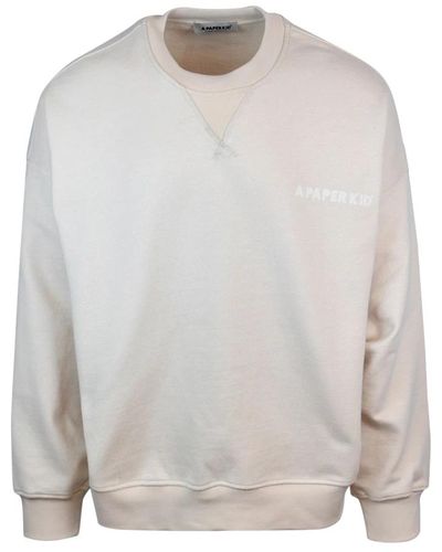 A PAPER KID Sweatshirts & hoodies > sweatshirts - Gris