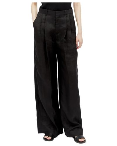 Chloé Trousers > wide trousers - Noir