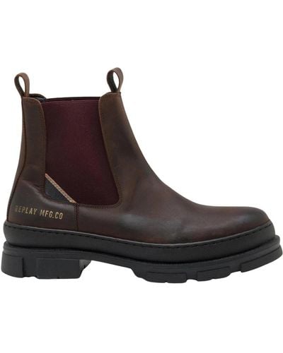 Replay Shoes > boots > chelsea boots - Marron