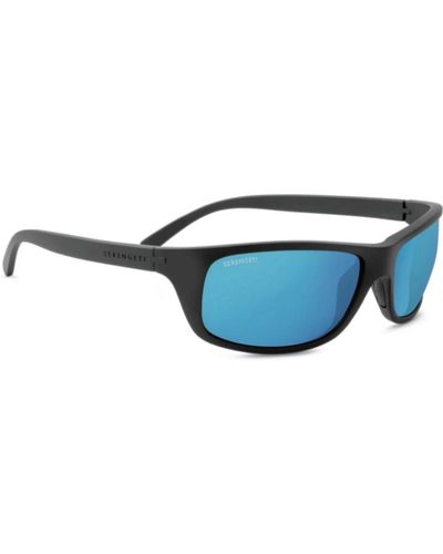 Serengeti Stylische sonnenbrille für outdoor-abenteuer - Blau
