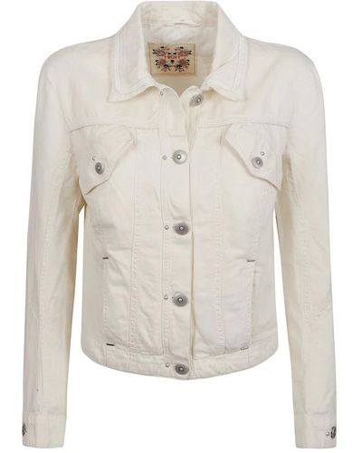 High Jackets > denim jackets - Blanc