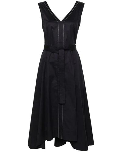 Peserico Midi Dresses - Black