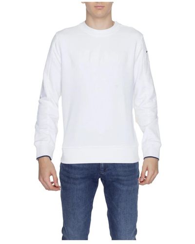 Blauer Sweatshirts - White