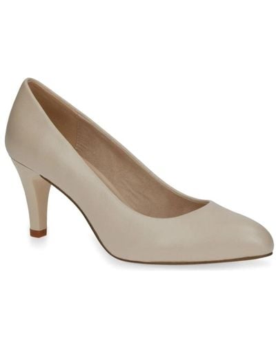 Caprice Court Shoes - Grey