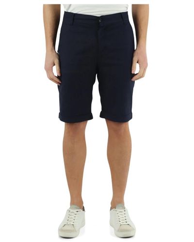 Daniele Alessandrini Shorts > casual shorts - Bleu