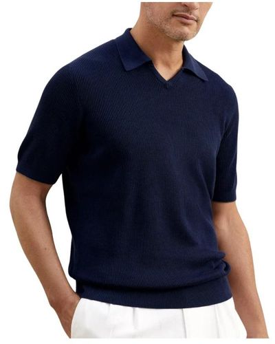 Brunello Cucinelli Polo Shirts - Blue