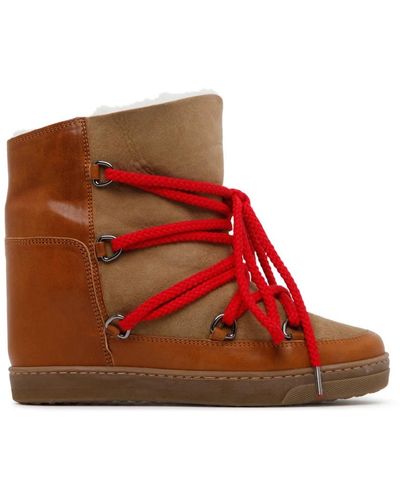Isabel Marant Winter Boots - Red