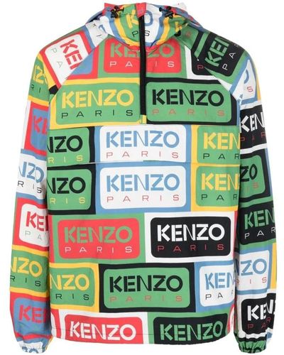 KENZO Light Jackets - Green