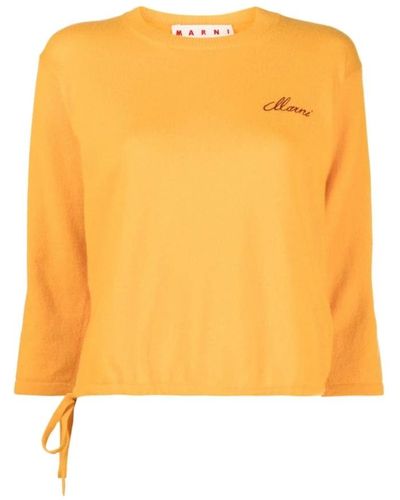 Marni Sweatshirts - Yellow