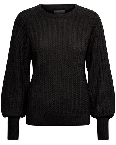 Part Two Round-Neck Knitwear - Black
