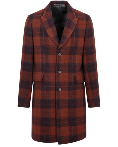 Paul Smith Coats > single-breasted coats - Rouge