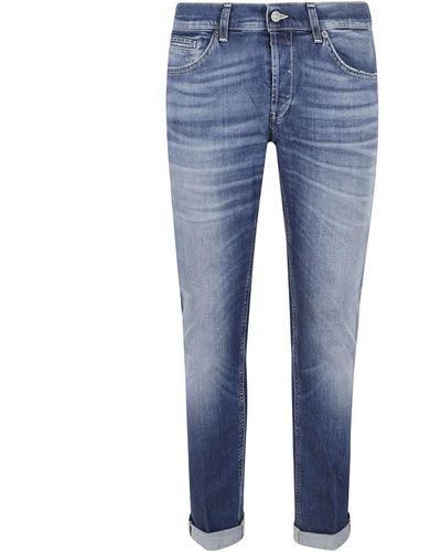 Dondup Straight trousers - Blu