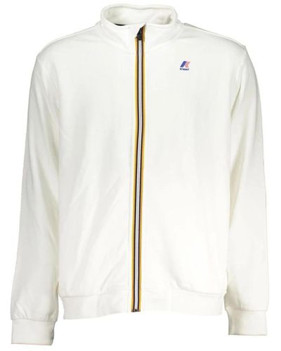 K-Way Sweatshirts & hoodies > zip-throughs - Blanc