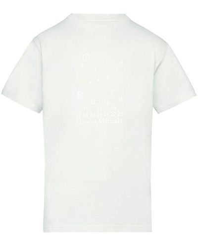 Maison Margiela T-shirts and polos white - Blanco