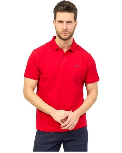 Harmont & Blaine Polo Shirts - Red