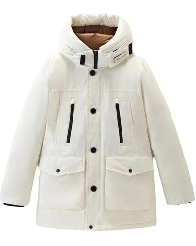 Woolrich Arctic parka - nuova silhouette - Bianco