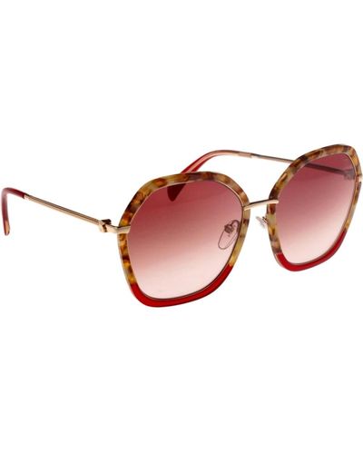 Tous Iconici occhiali da sole per donne - Marrone