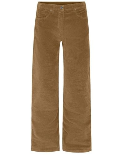 LauRie Wide Trousers - Natural
