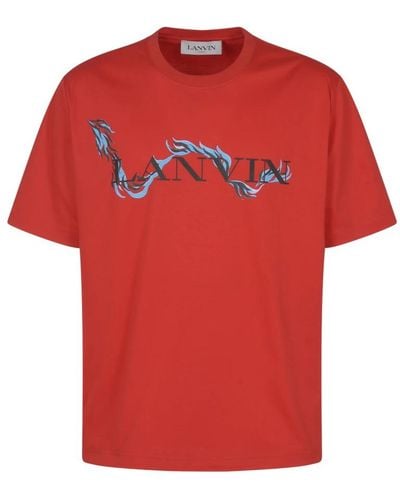 Lanvin T-Shirts - Red