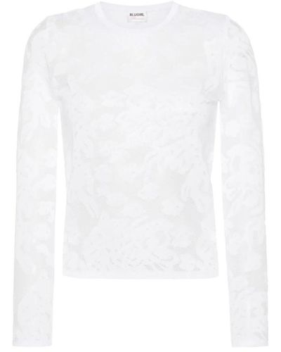 Blugirl Blumarine Chalk suéter - Blanco