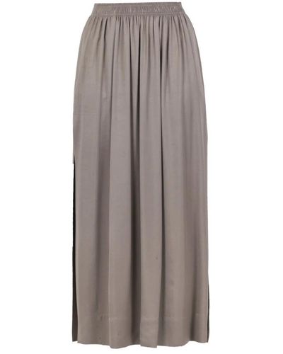 8pm Maxi Skirts - Brown