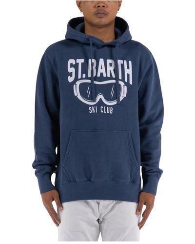 Mc2 Saint Barth St barth ski sweatshirt - Blu