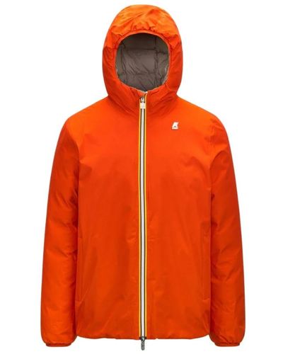 K-Way Winter Jackets - Orange