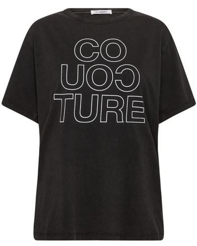 co'couture Tops > t-shirts - Noir