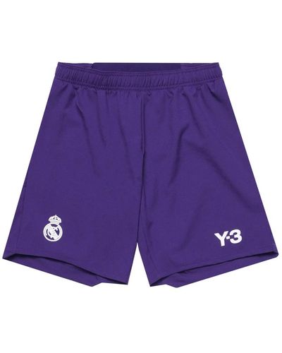 Y-3 Casual Shorts - Purple