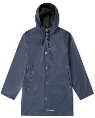 Stutterheim Stockholm lightweight raincoat - Blu